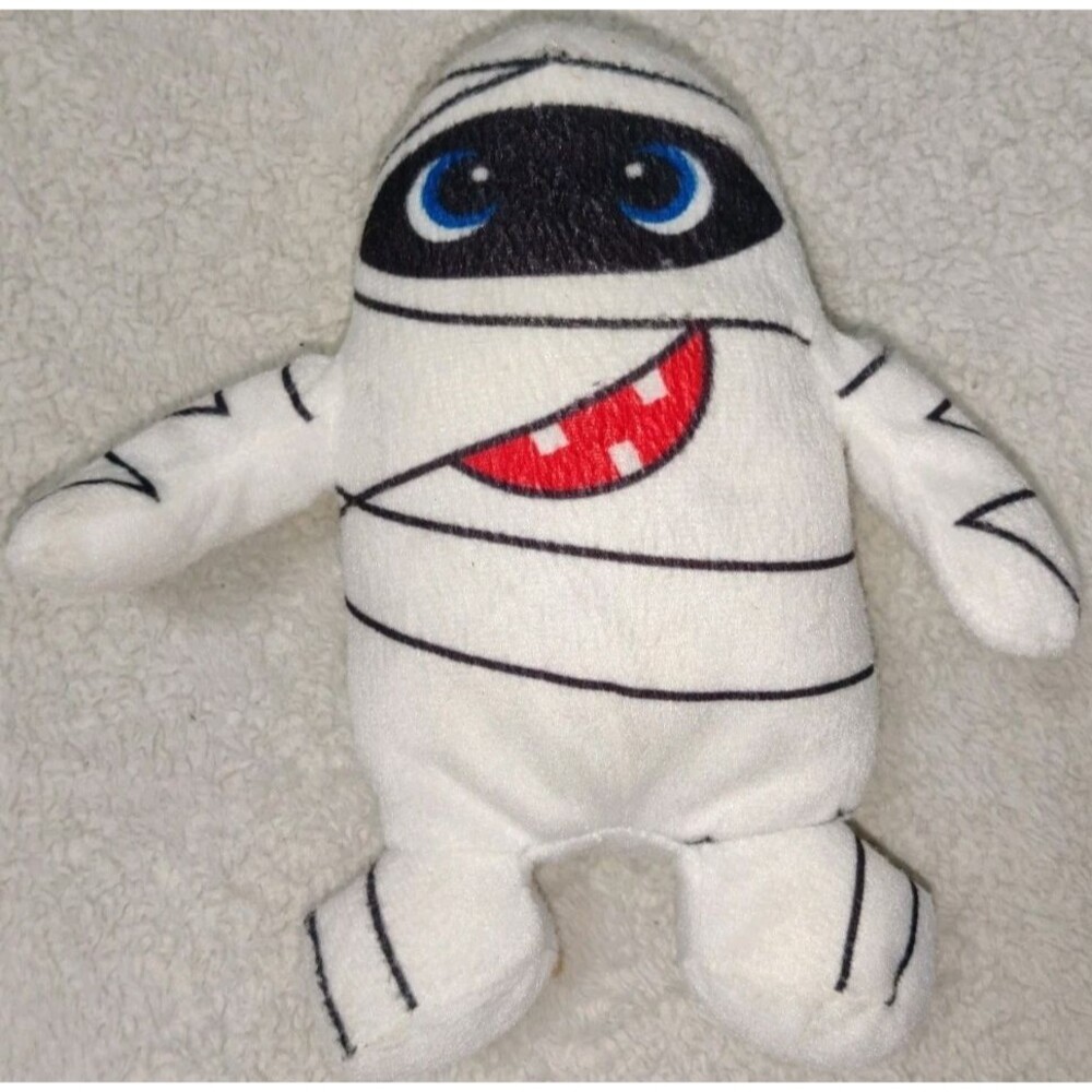 2019 Toy Max 8" Mummy Plush Stuffed Animal Halloween Toy White Character